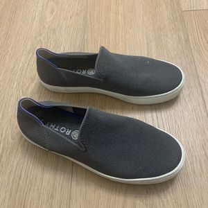 Grey Rothy’s slip on sneakers